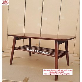 Mua Bàn sofa  bàn trà  bàn phòng khách gấp gọn 60X90X45 ( nâu) TC205