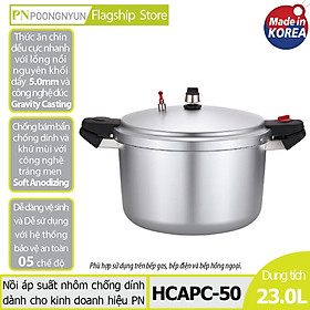 Mua Nồi áp suất nhôm đúc nguyên khối PoongNyun PN HCAPC-50 - Hàng chính hãng
