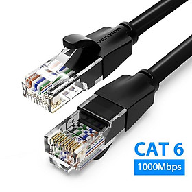 Cáp đúc sẵn cat6 UTP ( Tròn ) VENTION dài 1M đến 5M - Hàng Chính Hãng