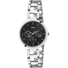 Timex E-Class Analog Black Dial Women's Watch - TW000X205