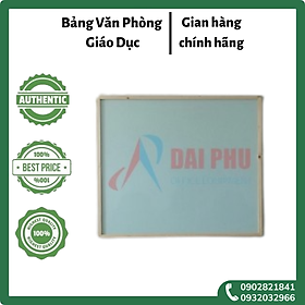 Bảng Kính Khung Gỗ - Gỗ Thông Tự Nhiên Thổi Pu Bóng Cao Cấp