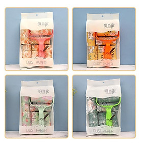 Cây Lăn Bụi Làm Sạch Quần Áo Ga Giường Sofa Lông Chó Mèo Kèm 6 Lõi Lăn Bụi Giao Màu Ngẫu Nhiên