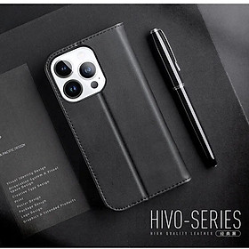 Bao da iPhone 15 Pro/ 15 Pro Max Dux Ducis chính hãng - hàng chính hãng