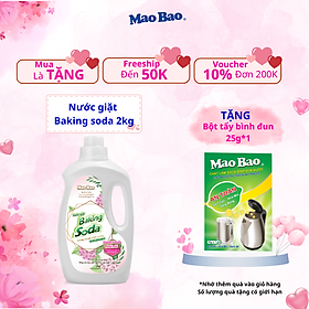 Nước Giặt Quần Áo Baking Soda Mao Bao 2000g