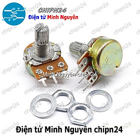 Mua  3 chiếc  (F32) Biến trở Volume đơn (1K/2K/5K/10K/20K/50K/100K/250K/500K/1M) -  Chọn Loại
