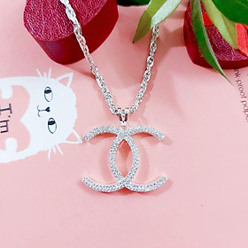 Mặt Dây Chuyền Bạc Đính Đá cao cấp Ảnh thật