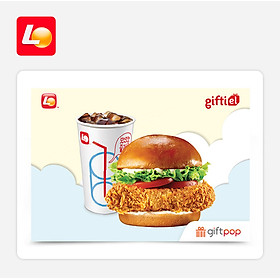 Giftpop - Lotteria Evoucher L-Chicken Burger Set
