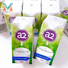 Sữa Tươi A2 200ml Nguyên Kem dạng nước - Date xa