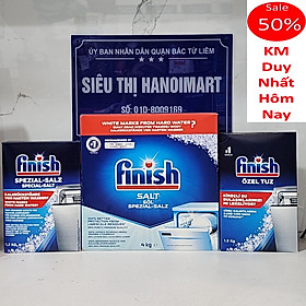 Muối rửa bát Finish 4.0 kg