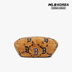 MLB - Nón beret lông in họa tiết monogram thời trang 3ACB