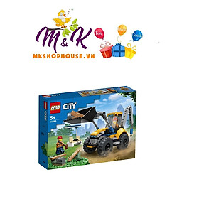 LEGO City 60385 Xe Đào Đất Công Trình (148 Chi Tiết)