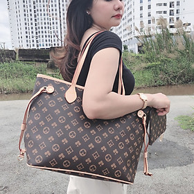 Túi tote họa tiết da vân đẳng cấp, quý phái, sang trọng, đựng được giấy tờ A4, đựng được laptop (Nhiều mẫu)