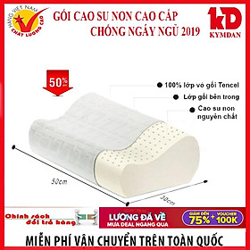 Gối Cao Su Non Liên Á, Chống Đau Mỏi Vai, Gáy, Chống Ngáy, 100% Cao Su Tự Nhiên - Nâng Cấp Chất Lượng Ngủ Của Mọi Người