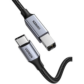 Mua Ugreen UG80805US370TK 1M màu xám cáp USB type C ra usb B 2.0 Printer - HÀNG CHÍNH HÃNG