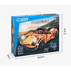 Đồ Chơi Lắp Ráp Điều Khiển Bằng Tay Xe Thể Thao Sport Car 918 – CADA C51051W