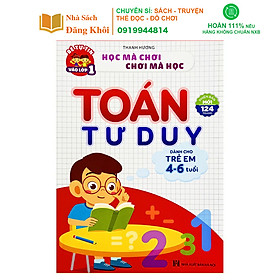 Sách - Toán Tư Duy - Dành cho trẻ em từ 4 - 6 tuổi