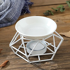 Mua Đèn Xông Tinh Dầu - Đĩa để Palo Santo - Bếp đốt thảo mộc - Đĩa đốt nhựa cây All in one