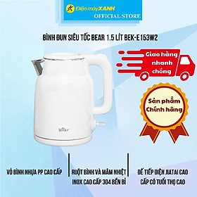 Mua Bình đun siêu tốc Bear 1.5 lít BEK-E153W2 - Hàng Chính Hãng