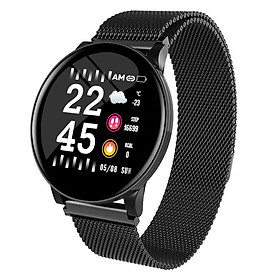 JY W8 Smart Watch Ladies Weather Forecast Fitness Sports Tracker Heart Rate Monitor Smartwatch Android Women Men's Watches Smart Bracelet