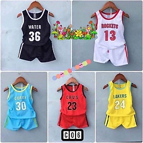 Sét 5 bộ sát nách đùi thể thao cho bé