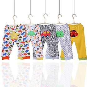 5Pcs Children Cotton Pp Pants Cartoon Trousers 12-24M for Kids Baby Girls Boys