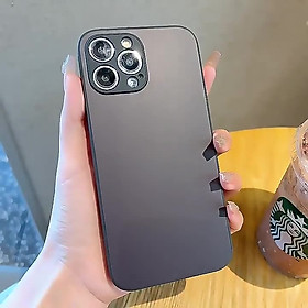 Ốp Lưng Dành Cho Iphone 14 Promax/ 14 Pro/ Iphone 14 Glass Chống Bám Vân Tay_ Hàng Chính Hãng