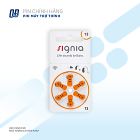 Pin máy trợ thính Signia 13