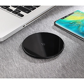 Mua Đế sạc nhanh không dây siêu mỏng mặt kính hàng chính hãng Baseus
