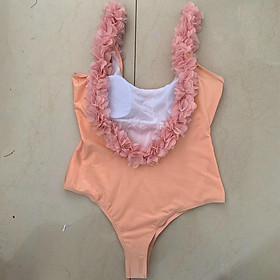 Cánh Hoa Hở Lưng Phù Hợp Với Mẹ Và Con Gái Đầm Họ Nhìn Mẹ Tôi Nữ Trẻ Em Bikini Đồ Bơi Quần Áo Đi Biển Áo Tắm - Kids 3-4T