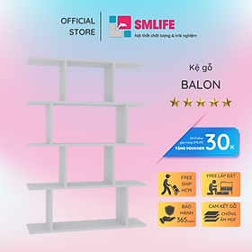 Giá sách hiện đại gỗ công nghiệp SMLIFE Balon