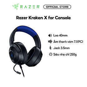 Mua Tai nghe Razer Kraken X for Console – Multi-Platform Wired Gaming Headset RZ04-02890200-R3M1 - Hàng Chính Hãng