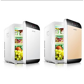 Mua Tủ lạnh mini AMOI hai chế độ nóng / lạnh  sử dụng cho văn phòng  gia đình  dễ dàng mang đi du lịch  picnic dung tích 20L - Hàng nhập khẩu