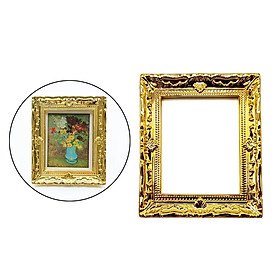 1:12 Dolls House Miniature Rahmen Photo Frame Living Room Bedroom Decoration