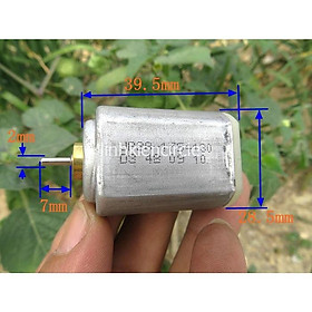 Mua Motor mini DC 4.5V 6V 7.2V từ tính mạnh tốc độ 13800 - 20000 RPM làm x.e t.àu RC - mã KG0007