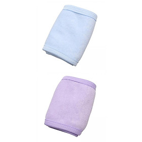 2pcs SPA Facial Headband Adjustable Head Band Washing Women Make up Bath