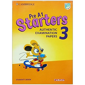 Ảnh bìa Pre A1 Starters 3 Student's Book: Authentic Examination Papers