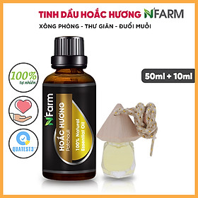 Tinh Dầu Hoắc Hương N'Farm/ Tinh Dầu Thiên Nhiên Nguyên Chất, Dùng Với Đèn Xông Và Máy Khuếch Tán Tinh Dầu.