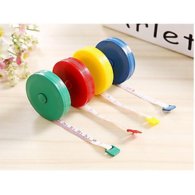 Thước dây rút nhỏ gọn, tiện lợi - 1,5m - giao màu ngẫu nhiên