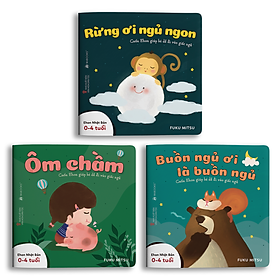 Hình ảnh sách Sách Ehon - Combo 3 cuốn Buồn ngủ ơi là buồn ngủ - Dành cho trẻ từ 0 - 4 tuổi