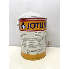 Sơn chịu nhiệt 600oC Jotun Solvalitt màu trắng White _ 5L