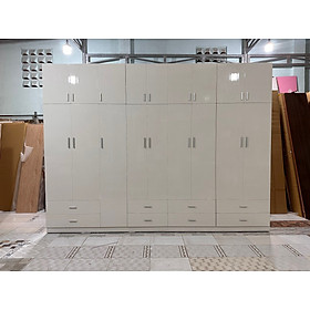 Tủ áo Cỡ Lớn BIG HUG Cabinet Tundo Ngang 3m x Cao 2m4