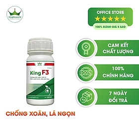 Mua King F3 - Thuốc chống xoăn ngọn xoăn lá  kiểm soát khuẩn và nấm phổ thông  trị nứt thân  xì mủ  thán thư  sương mai