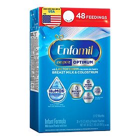 Sữa Bột Enfamil Enspire Infant Formula (Dành Cho Trẻ 0 - 12 Tháng Tuổi) (Hộp Giấy BIB 850gr)