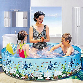 Mua Bể bơi gia đình bằng nhựa cứng lớn nhất dành cho trẻ em ( sẵn hàng)