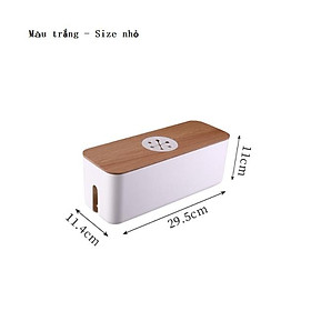 Mua Hộp đựng ổ cắm điện nhựa  hộp dây điện an toàn cho bé có lỗ thong gió  chống điện giật trẻ em