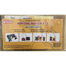 Sách - Bộ lắp ghép môn công nghệ lớp 4-5