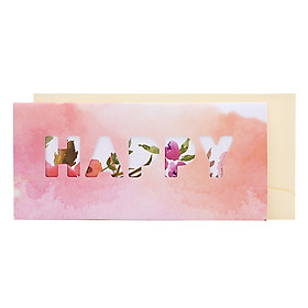 Thiệp Photostory Die-Cut A3 For All - Mẫu 2