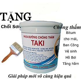 Mua NHỰA ĐƯỜNG CHỐNG THẤM TƯỜNG  SÀN BÊ TÔNG   DỄ THI CÔNG 1lít