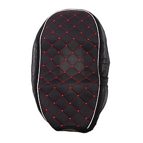 Black Waterproof Dustproof Seat Cushion Cover for Motorcycle Scooter M