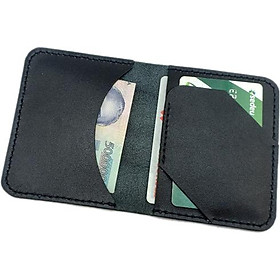 Ví da mini cầm tay-ví đựng thẻ ATM da bò Ý